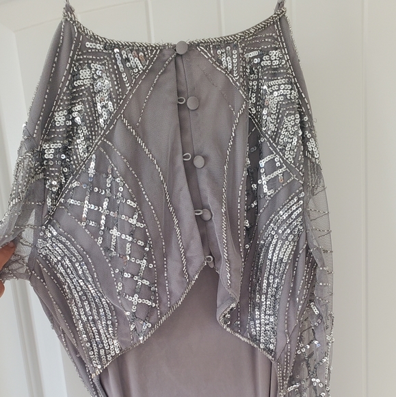 Asos Design Starlet beaded/fringe dress- US 4/AU 8 - Picture 11 of 12